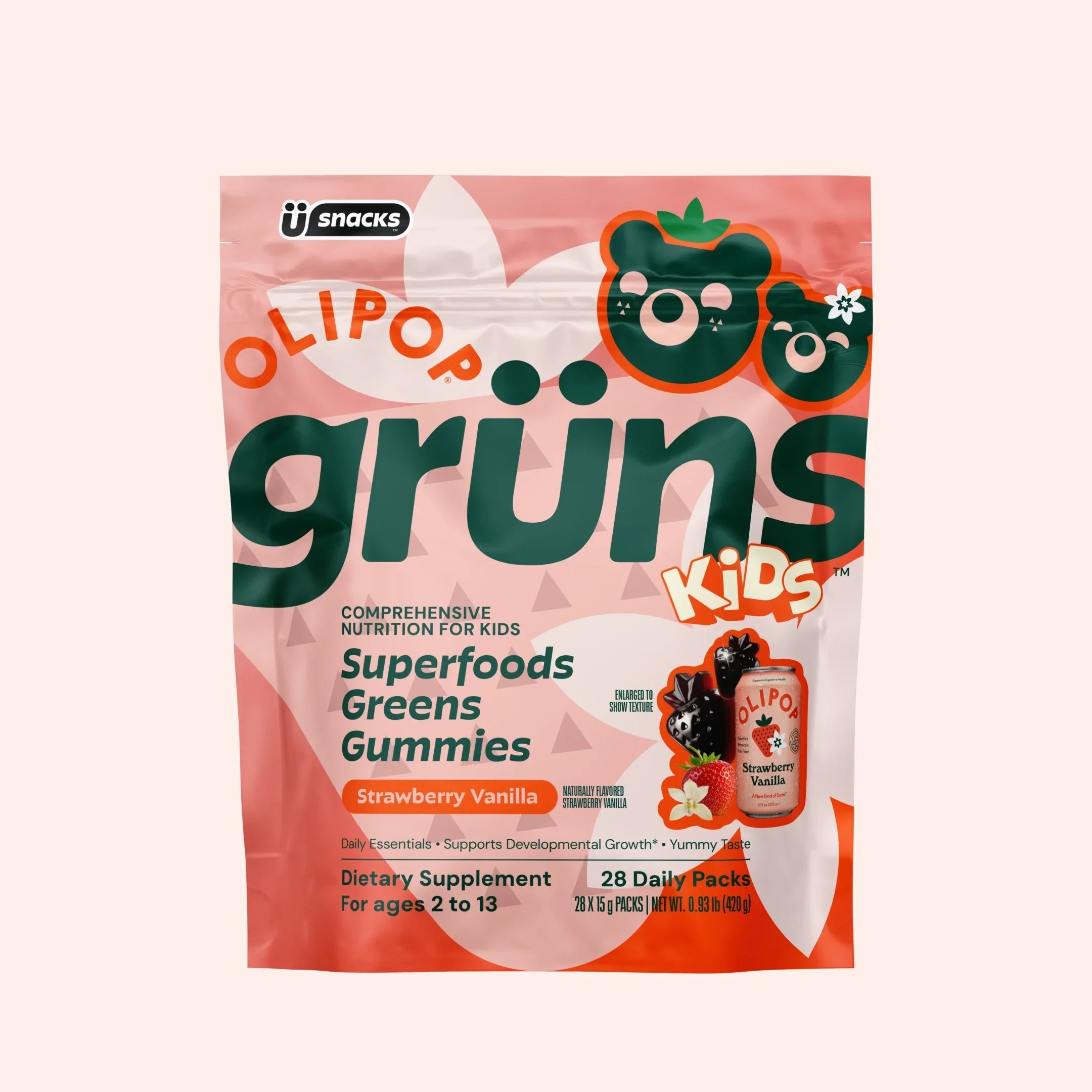 Grüns Kids OLIPOP® - Easy Chew