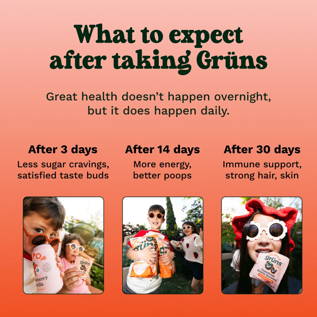 Grüns Kids OLIPOP® - Happy Routine